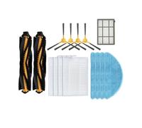 Compatible avec Les aspirateurs Robots Haier TH27U1, Rouleau, Brosse latérale Principale, Filtre HEPA, Chiffons de Nettoyage, pièce de Rechange, Accessoire de Remplacement(Set C)