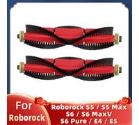 Compatible avec les aspirateurs robots Xiaomi Mi 1/1S SDJQR01RR SDJQR02RR SDJQR03RR Roborock E2E3E4E5S4S4Max S5. Filtre à brosse latérale principale
