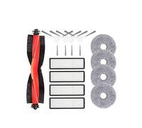 Compatible avec les aspirateurs robots Xiaomi S10+ Plus B105 / S20+ Plus B108GL, pièces détachées, rouleau principal, brosse latérale, filtre HEPA, chiffon de nettoyage, accessoires(Pink)