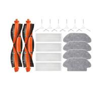 Compatible avec les aspirateurs robots Xiaomi S10, S12, T12 B106GL et les balais balais 2S XMSTJQR2S et 3C B106CN : pièces et accessoires, brosse principale, filtre et balai balai.(16pcs)