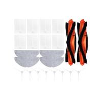Compatible avec les aspirateurs robots Xiaomi S20 / D106 / E12 / E10 / B112, kit de pièces de rechange 4 en 1 comprenant un filtre HEPA, une brosse principale, une brosse latérale et une serpillière.