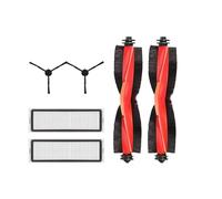 Compatible avec les aspirateurs robots Xiaomi S20+ / S10 Plus / B108GL / B108CN B113CN. Pièces détachées: filtre, brosse latérale principale, balai.(Dark Grey)