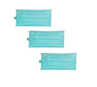 Compatible avec les aspirateurs Vorwerk Kobold SP7, SP600 et SPB100 C, le lot de 3 chiffons de nettoyage en microfibre A98G-3X est réutilisable et lavable for le nettoyage à sec et humide.