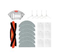 Compatible avec les aspirateurs Xiaomi S20 / D106 E12 E10 B112, accessoires de remplacement for brosse latérale principale, filtre en tissu(Lavender)