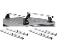 compatible avec les barres de toit VDP Tema Fix&Slide Duo Alu pour Ford Connect (combi toit surélevé) à partir de 2002