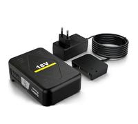 Compatible avec les batteries 5,0 Ah et les chargeurs rapides, kit de chargeur Kärcher 18 V pour batteries Li-ion 18/50, convient pour tous les appareils sur une plate-forme de batterie 18 V