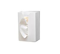 Compatible avec les boîtes à mouchoirs magnétiques for réfrigérateur, étagère de rangement for salon, simple et créative, suspension murale, usage domestique(White)