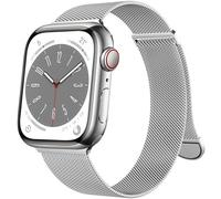 Compatible avec les bracelets Apple Watch 40 mm, 42 mm, 41 mm, 38 mm, 49 mm, 46 mm, 45 mm, 44 mm, bracelet de rechange magnétique en métal pour iWatch Ultra 3/2/1 Series 11 10 9 8 7 6 5 4 3 2 SE