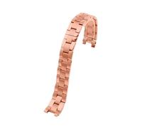 Compatible avec les bracelets de montre en acier inoxydable 5450 SHE-C100L SHE-C110 for femmes, 14 x 4 mm, 15 x 4 mm, adaptés à un usage quotidien(G11-rose gold,14mm-5mm)