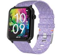 Compatible avec les bracelets de montre intelligente Armitron Matrix, 20 mm, 22 mm à dégagement rapide - Bracelet en cuir compatible avec les montres intelligentes Armitron Connect Matrix, Link, Lunar