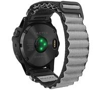 Compatible avec les bracelets Garmin Fenix 6/Forerunner/Approach/MARQ/Quatix/D2, bracelet sportif en nylon robuste, G-Hook, fonction d'ajustement rapide, convient aux hommes et aux femmes