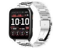 Compatible avec les bracelets Garmin Venu X1, bracelet de rechange en acier inoxydable à dégagement rapide, compatible avec montre intelligente Garmin Venu X1 (argent)