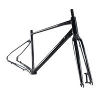 Compatible Avec Les Cadres De Vélo En Alliage D'aluminium 700C, Les Freins À Disque, Les Cadres Gravel/tout-terrain Et Les Fourches VTT (700x23-38C)(Black 470mm-fork)