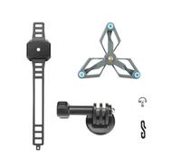 Compatible avec Les caméras d'action, Support de caméra Compatible with Drone Pro avec Panneau d'amortissement des Chocs