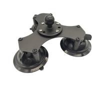 Compatible avec Les caméras GoPro - Support à rotule 1" avec Ventouse Triple et Fixation par fenêtre.(Triple Suction Cup)