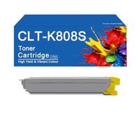 Compatible avec Les Cartouches de Toner Samsung CLT-K808S/C808S/M808S/Y808S | Remplacement pour les imprimantes Samsung MultiXpress X4300LX, X4250LX et X4220RX,CLT808-Y