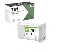 Compatible avec Les Cartouches d'encre HP 761, Fonctionne avec l'imprimante T7100 T7200 (1PK-Gris foncé)