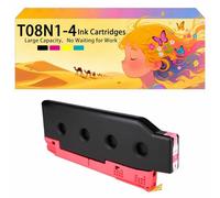 Compatible avec Les Cartouches d'encre pour Epson T08N1 T08N2 T08N3 T08N4 C13T08N140 C13T08N240 C13T08N340 C13T08N440 Pack combiné pour imprimante à Jet d'encre AM-C400 1*Magenta