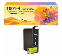 Compatible avec Les Cartouches d'encre pour Epson T1001 T1002 T1003 T1004 Pack combiné pour imprimantes à Jet d'encre B1100 B40W BX310FN BX600FW BX610FW SX515W SX600FW SX610FW 1*Black