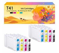Compatible avec Les Cartouches d'encre pour Epson T41F5 T41F2 T41F3 T41F4 Pack combiné pour imprimantes à Jet d'encre SureColor T3400N T3405 T3405N T5400 T5400M T5405 2 Combo Pack