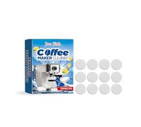 Compatible avec les comprimés de nettoyage de Machine à café Jue Fish, comprimés de détartrage universels for machine à expresso domestique, dissolvant de résidus d'huile