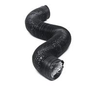 Compatible avec les conduits de ventilation flexibles à double feuille d'aluminium de 150 mm et 6 m.