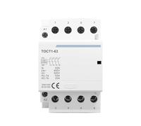 Compatible Avec Les Contacteurs Modulaires Domestiques Sur Rail DIN TOCT1 4P 63A 110V (bobine 400V~ 50/60Hz) For Applications CA Domestiques (4NO Ou 2NO 2NC).(4P 63A 2NO 2NC 110V)