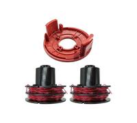 Compatible avec les débroussailleuses AL-KO GTE 350 / GTE 450 / GTE 550, 2 bobines de fil + 1 capuchon