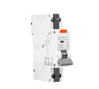 Compatible Avec Les Disjoncteurs Différentiels Électroniques RCBO 18 Mm 230 V 1P+N 6 KA Avec Protection Contre Les Surintensités Jusqu'à 40 A(Type AC,B40A 30mA)