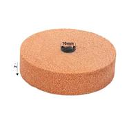 Compatible Avec Les Disques De Polissage En Feutre Et Céramique SI FANG 75 Mm For Meuleuse D'établi, Métal, Marbre, Pierre, Outils Rotatifs Abrasifs(Red grinding wheel)