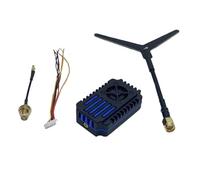 Compatible avec Les Ensembles émetteur et récepteur vidéo sans Fil 32 canaux, composant FPV Longue portée (VTX/VRX) for Drones, Avions et UAV.(1.3G 5W VTX)