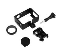 Compatible avec Les GoPro Hero 3/3+/4 - Boîtier à Fixation sur Cadre avec lentille UV et Accessoire de Protection for Objectif(Frame with UV Lens)