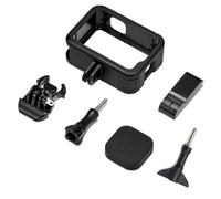 Compatible avec Les GoPro Hero 9-12 Black - Boîtier avec Protection, Cache-Objectif et Griffe Porte-Accessoires(B)