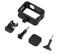 Compatible avec Les GoPro Hero 9-12 Black - Boîtier avec Protection, Cache-Objectif et Griffe Porte-Accessoires(A)