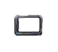 Compatible avec Les GoPro Hero 9 à 13 - Version améliorée : Cadre Anti-Chute en métal Type « Cage Lapin » avec Adaptateur for Griffe Flash