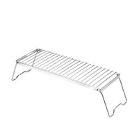 Compatible avec les grilles de cuisson multifonctionnelles for feux camp pliables(44cmx16cmx2cm)