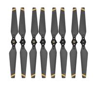 Compatible avec Les hélices à démontage Rapide DJI Mavic Pro 8330, Jeu de pales de Rechange Pliables Sens horaire/antihoraire(4 Pair Golden Edge)