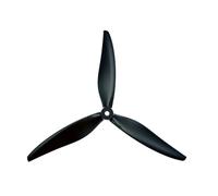 Compatible avec Les hélices tripales renforcées en Carbone Gemfan 7x4x3 et 8x4x3, hélices en Nylon PC 7/8 Pouces for Drones RC(7x4x3 2 Pairs PC)