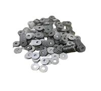 Compatible avec Les Joints de rondelle de réglage de buse d'injecteur de Carburant Diesel Cale Ajustez la Distance de la Pointe Compatible for Revo 2.4L / 2.8L(4x9x0.1)