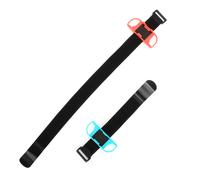 Compatible avec les Joy-Cons de la Nintendo Switch, bracelet de poignet ultra-sécurisé, mains libres, élastique et réglable, sans rayures,