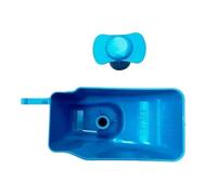 Compatible avec les lave-linge Bosch et Siemens : poignée de tiroir à lessive, pièce de rechange for boîte à siphon