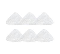 Compatible avec les lingettes de rechange triangulaires for balai vapeur Vileda en fibres ultra-fines et accessoires for nettoyeur(6pcs)
