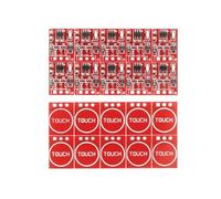Compatible avec Les Lots de 20, 50 ou 100 modules de Bouton Tactile TTP223 à condensateur, monocanal et à Verrouillage Automatique, for Arduino.(100PCS)
