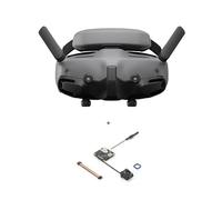Compatible avec Les Lunettes DJI Goggles 3, Casque FPV Micro-OLED 1080p à Latence Ultra-Faible for Une visualisation aérienne immersive(with O4)