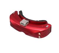 Compatible avec Les Lunettes SKYZONE SKY04X Pro, écran OLED 1920 x 1080 5,8 G 48 CH Steadyview avec DVR et Tracker for Drone de Course d'avion RC(04X Pro Red)