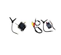 Compatible avec Les Lunettes vidéo FPV FatShark Skyzone, Module émetteur-récepteur FPV VTX VRX 8 canaux PAL NTSC 2-2,2 GHz 1,6 GHz(2 in 1)