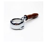 Compatible avec les machines à café semi-automatiques Rocket R58/Lelit 58 mm/Expobar E61, tête d'infusion, poignée et filtre sans fond.(Type solid wood)