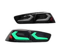 Compatible avec les Mitsubishi Lancer-EX ES et Lancer EVO X (2008-2018) : feu arrière à LED clignotants intégrés, Corvette modifié(Pair of RGB)