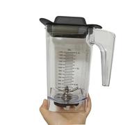 Compatible avec les mixeurs ATAI JTC TM-800A, TM800AQ et 767A : bol mélangeur de rechange avec couteau et couvercle.