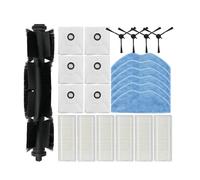 Compatible avec les modèles 360 S8 Plus et 2S, EZVIZ RE4 RE5 : pièces détachées for aspirateur robot (rouleau, brosse latérale, filtre, chiffon, sac à poussière)(21)